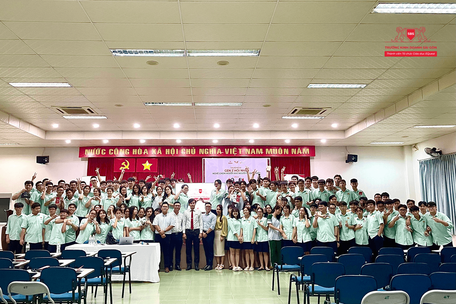 Recap event – Gen Z Hội Nhập – Nghề Chọn Người Hay Người Chọn Nghề – SBS x Trường Liên cấp Trương Vĩnh Ký