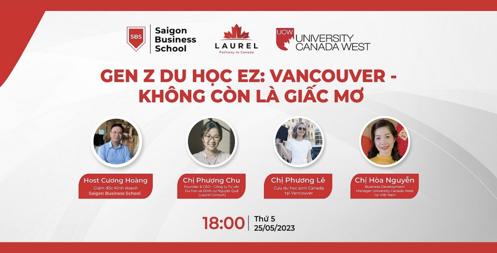 GlobalTalk #3: GEN Z DU HỌC EZ: VANCOUVER – KHÔNG CÒN LÀ GIẤC MƠ