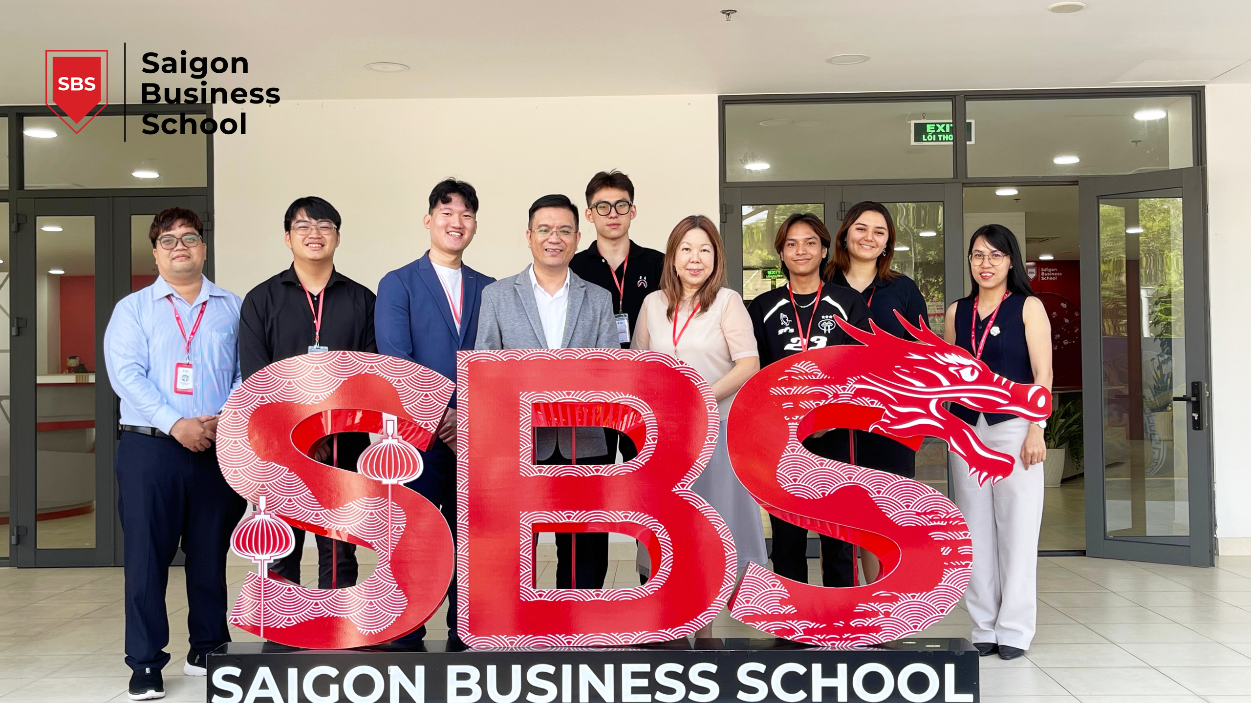 Chào Mừng Các Bạn Từ Trường Temasek Polytechnic (Singapore) Đến Thực Tập Và Làm Việc Tại Saigon Business School
