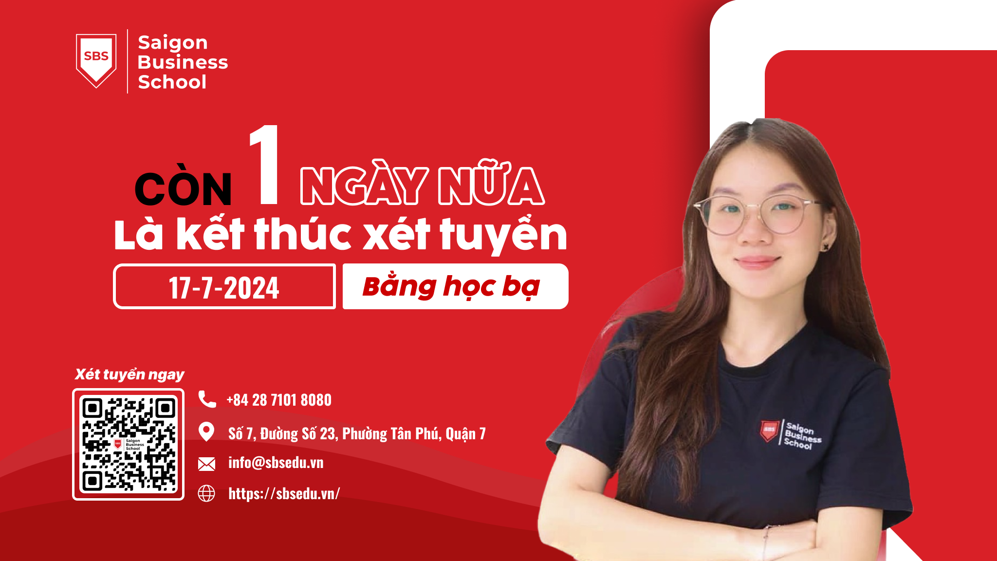 Cơ Hội Trở Thành Sinh Viên SBS – Nhanh Tay Nộp Hồ Sơ Xét Tuyển Học Bạ