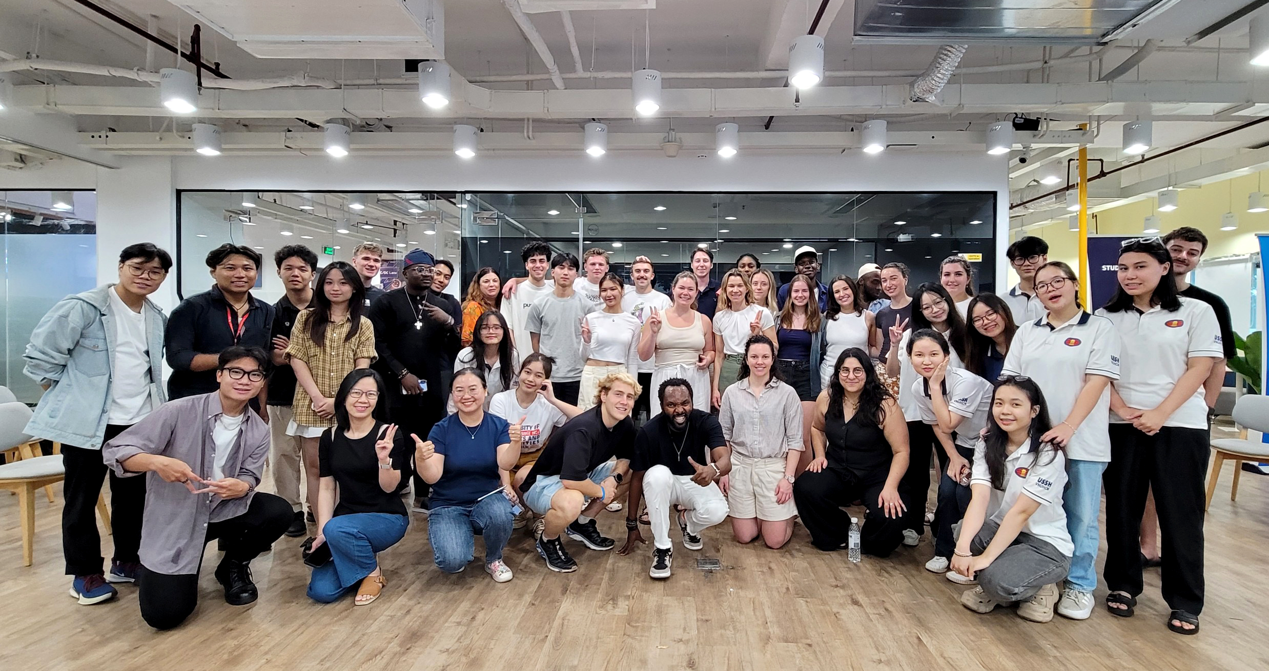 A diverse international student community