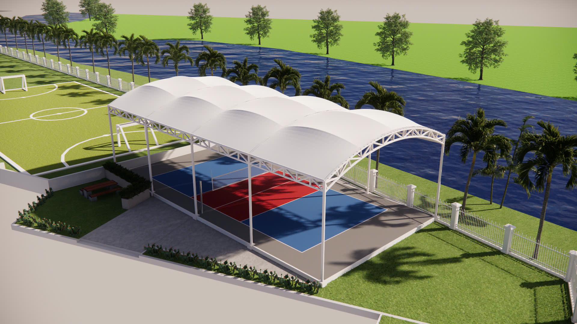 sân thể thao đa năng 1