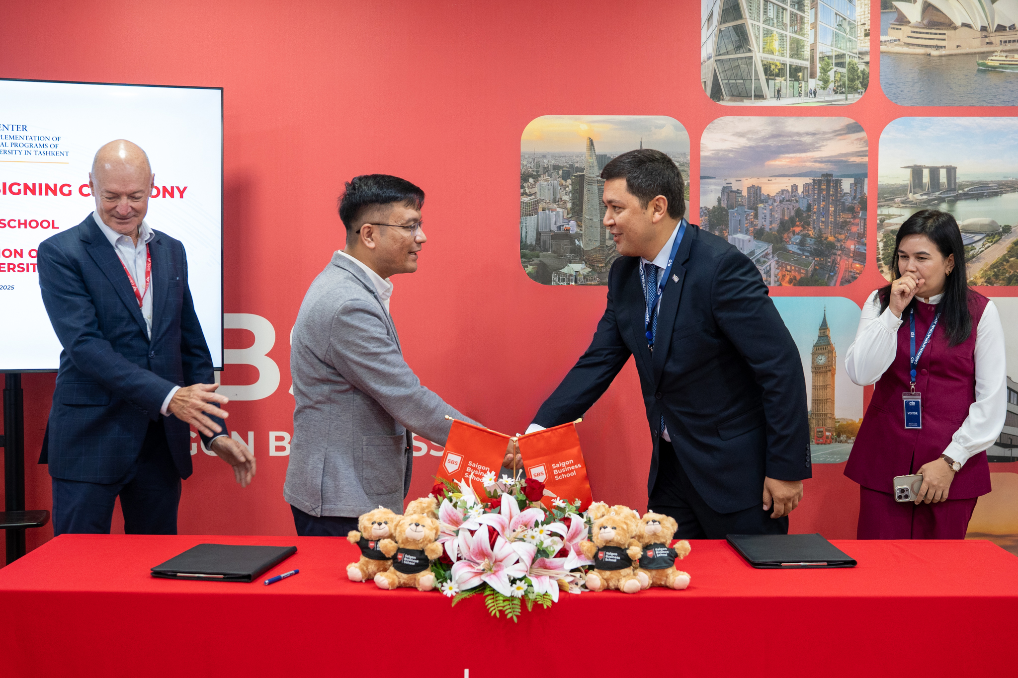 Saigon Business School Partners with Webster University in Tashkent, Officially “Exporting” Its Hospitality Management Program to Uzbekistan