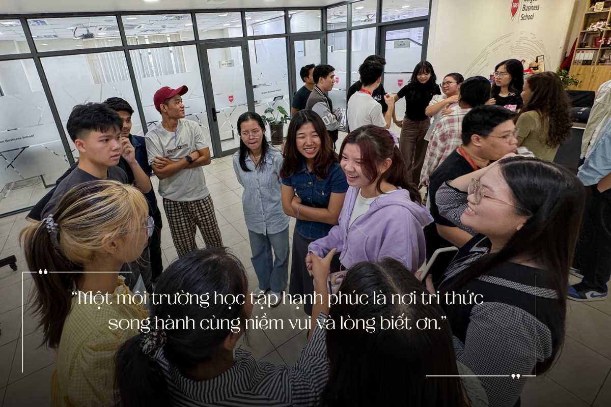 SBS Theo Đuổi Kim Chỉ Nam Cho Năm Học 2025–2026: Xây Dựng Môi Trường Học Tập Hạnh Phúc Cho Sinh Viên