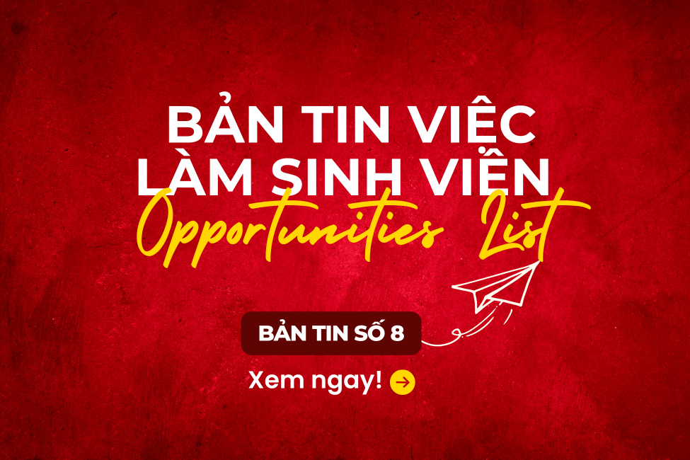 Bản Tin Việc Làm Sinh Viên # 8