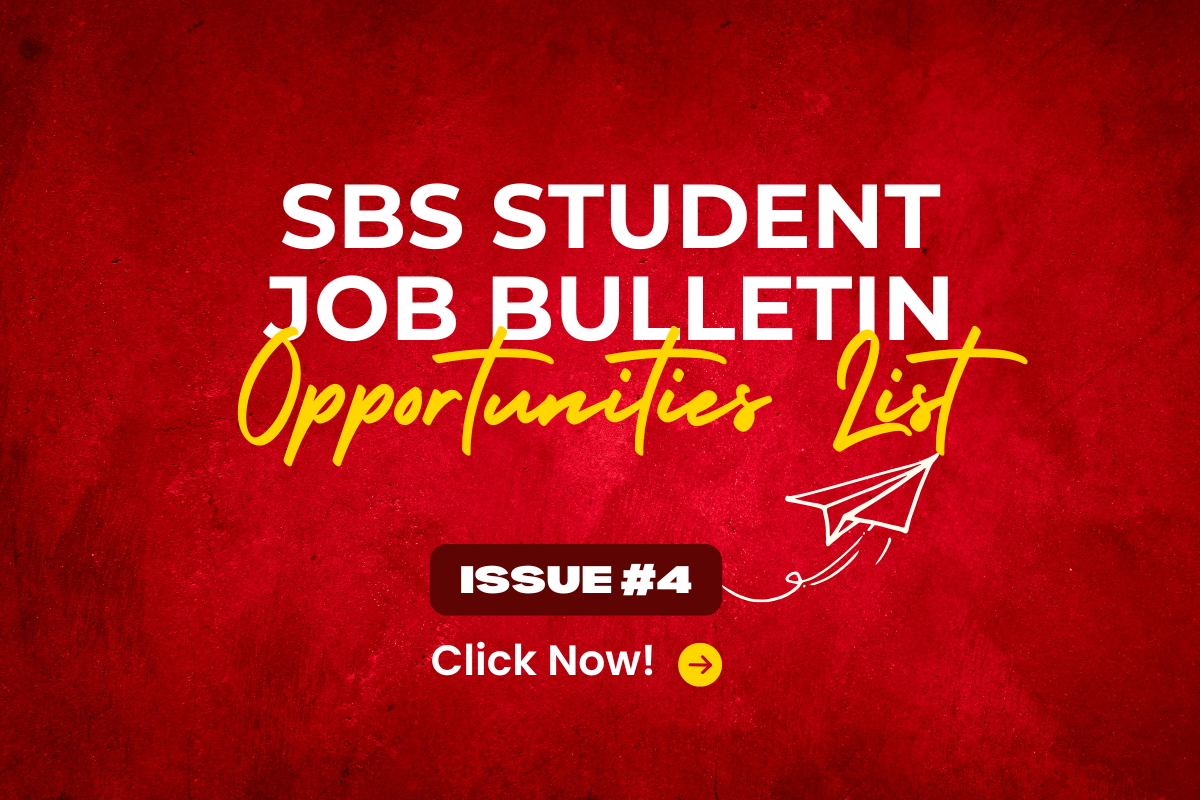 Student Job Bulletin – Issue #4